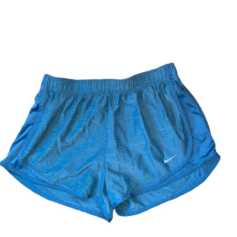 Nike green running shorts size small
